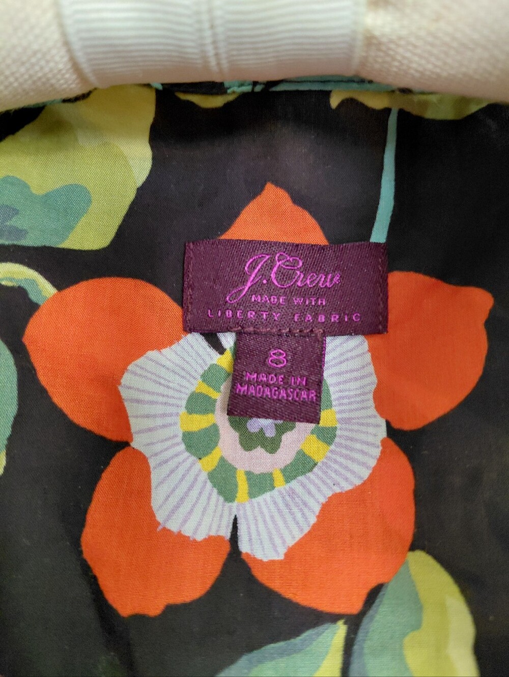 Floral Sleeveless Top - J. Crew with Liberty Fabric - Picture 5 of 5